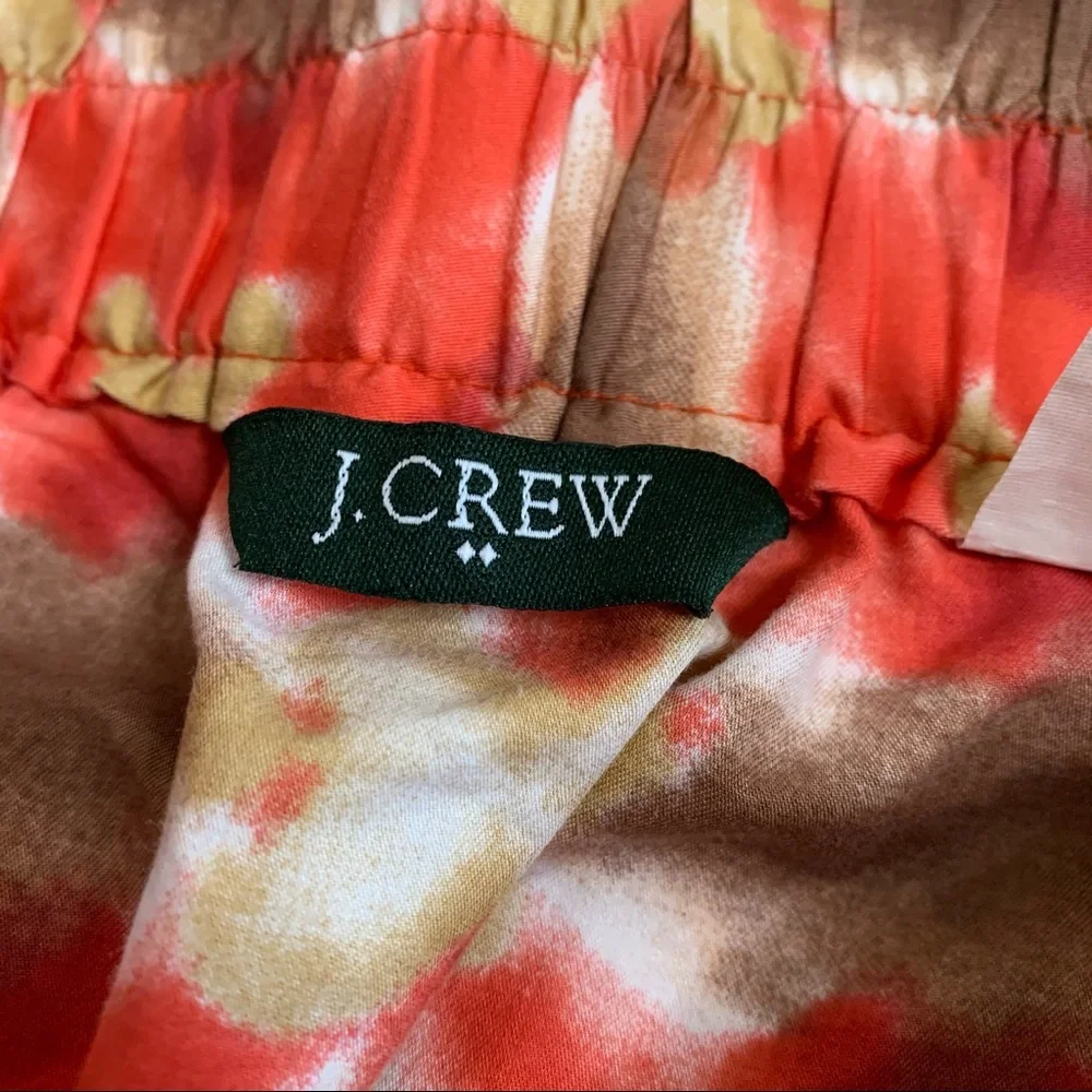 J. Crew Batik Miniskirt